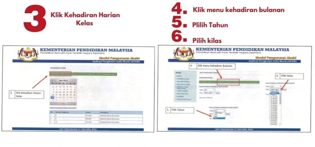 Apdm Kehadiran Login Masuk Pentabdur Sistem step 2