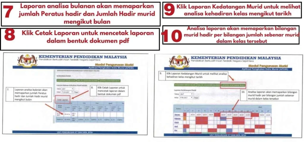 Apdm Kehadiran Login Masuk Pentabdur Sistem step 3