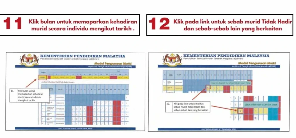 Apdm Kehadiran Login Masuk Pentabdur Sistem step 4